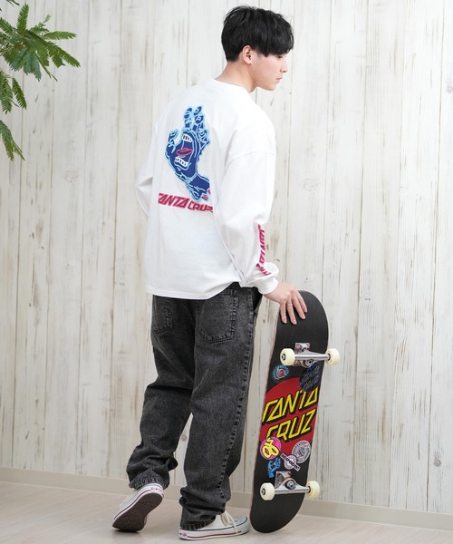 tシャツ 「ムラサキスポーツ限定」SANTACRUZ/サンタクルーズ ロンT バックプリント/発砲プリント ユニセックス 502243405 メンズ | SANTA CRUZ | 09