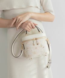 RANDA ショルダーバッグ バッグ 2WAY フラワー刺繍バニティ
