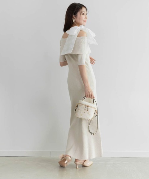 RANDA（ランダ） ショルダーバッグ バッグ 2WAY フラワー刺繍バニティ
