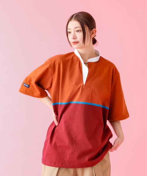 Barbarian（バーバリアン） ヘンリーネック tシャツ メンズ レディース