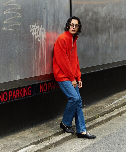 「FREAK'S STORE」 長袖ニット SMALL グリーン メンズ