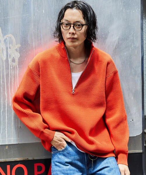 「FREAK'S STORE」 長袖ニット SMALL グリーン メンズ