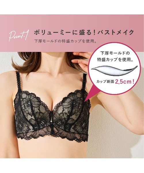 チュチュアンナ（tutuanna） ブラジャー ショーツセット 「特盛ブラ