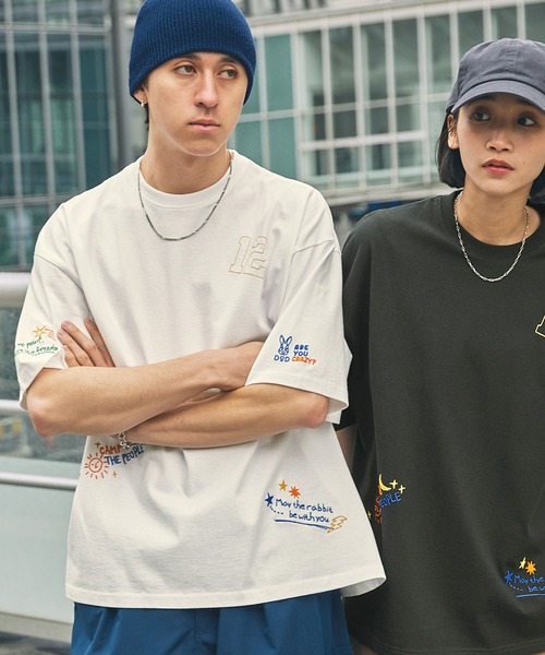 刺繍シャツ 和柄 Tシャツ メンズ 半袖 刺繍プリント tシャツ