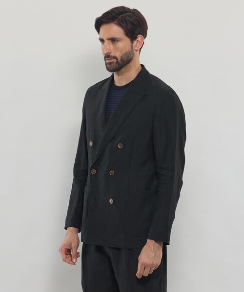 【TK様マッキントッシュロンドン　テーラードジャケット　リネン　春夏 春夏の品格は、ひとヒネリ効いた「絹」と「麻」で醸し出す - FEATURE