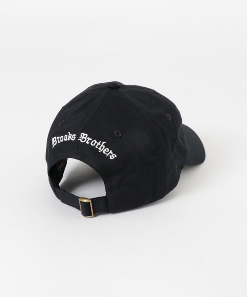最終値下げ❗️　Brooks Brothers キャップ ブラック BROOKS BROTHERS キャップ 帽子 「別注」BROOKS BROTHERS×UR GF