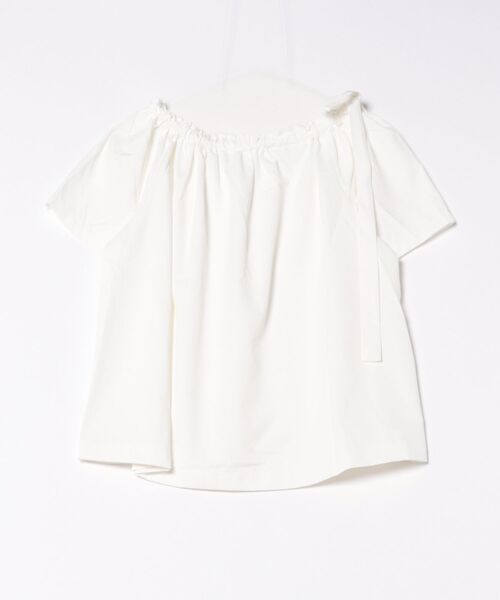 Lace Ladies（レースレディース） ブラウス シャツ 半袖 2WAY 肩リボン