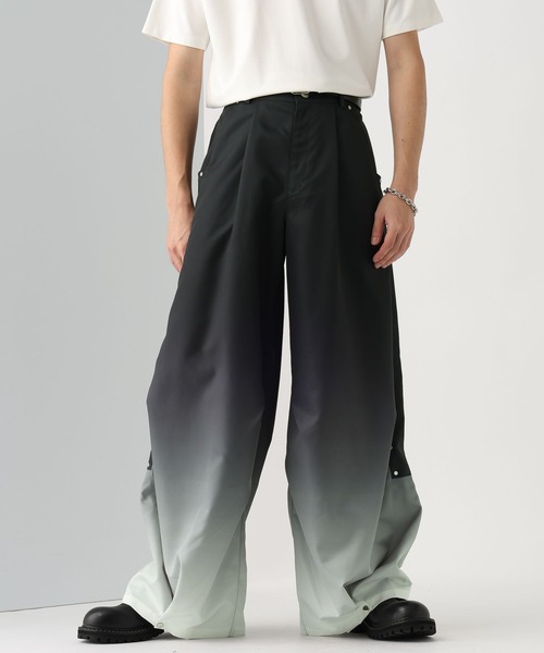 【HARE】ワイドレッグパンツ セール】【SET UP対応】ワイドレッグパンツ(HARE)（その他パンツ
