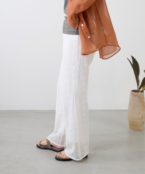 MICA&DEAL パンツ インドレースパンツ レディース : ZOZOTOWN