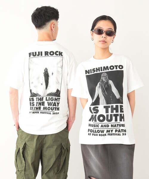 NISHIMOTO IS THE MOUTH tシャツ 「MEN」FUJI ROCK FESTIVAL'25