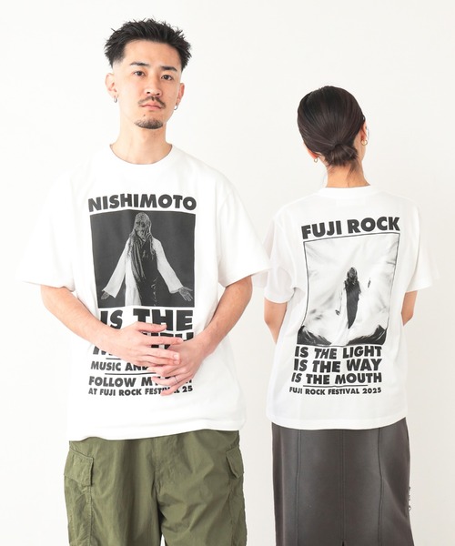 NEW YEAR ROCK FESTIVAL '04~'05　Tシャツ Mサイズ NISHIMOTO IS THE MOUTH tシャツ 「MEN」FUJI ROCK FESTIVAL'25