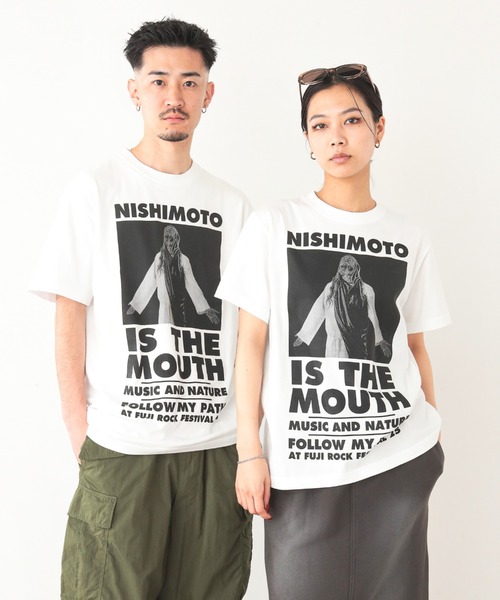 NEW YEARS WORLD ROCK FESTIVAL　Tシャツ　 Mサイズ NISHIMOTO IS THE MOUTH tシャツ 「MEN」FUJI ROCK FESTIVAL'25