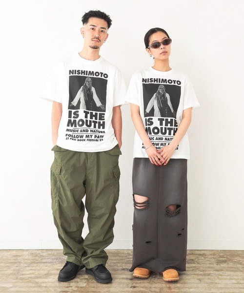 NISHIMOTO IS THE MOUTH tシャツ 「MEN」FUJI ROCK FESTIVAL'25