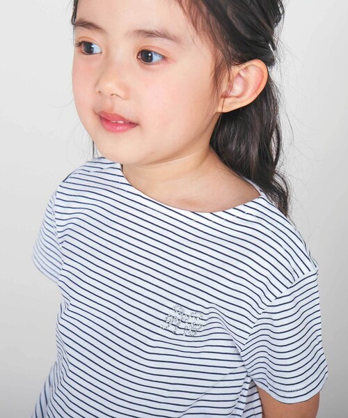 Tartine et Chocolat tシャツ 「日本製」「お揃い」リボンライン