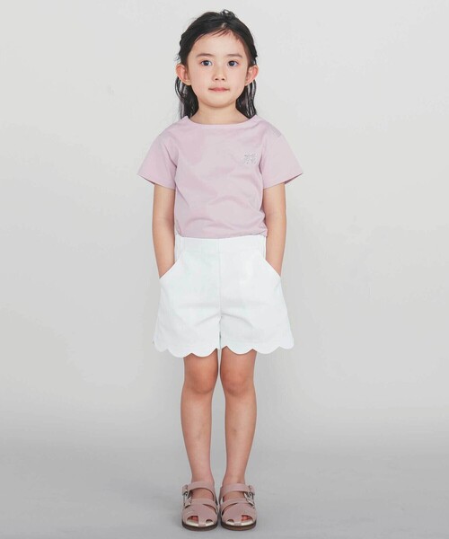 Tartine et Chocolat tシャツ 「日本製」「お揃い」リボンライン