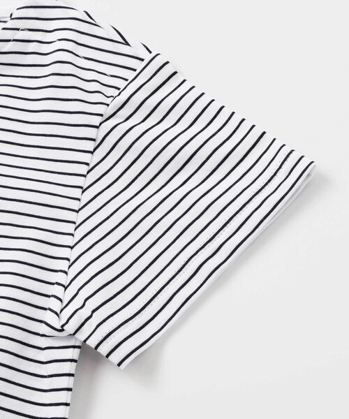 Tartine et Chocolat tシャツ 「日本製」「お揃い」リボンライン