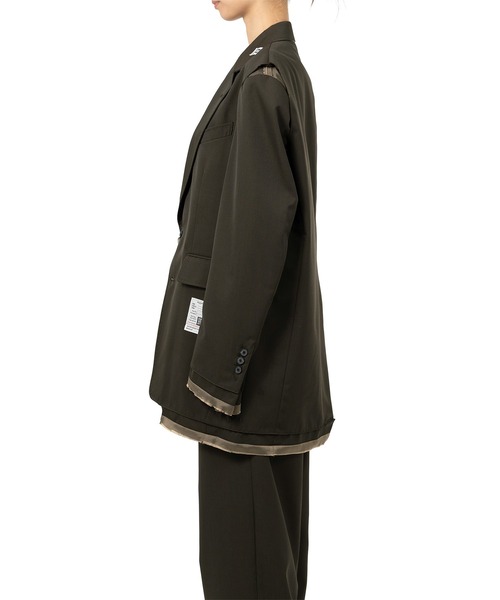 Maison Mihara Yasuhiro テーラードジャケット日本製　ウール Maison MIHARA YASUHIRO ONLINE STORE（メゾンミハラヤスヒロ