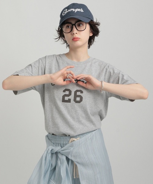 George's tシャツ ナンバーTシャツ レディース : ZOZOTOWN