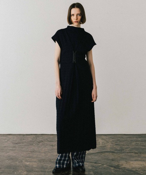 CREDONA（クレドナ） ワイドパンツ パンツ SHEER CHECK TROUSER/シアー