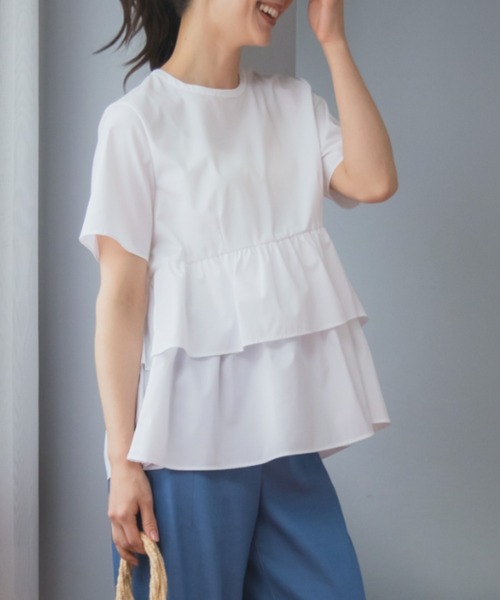 Sono（ソーノ） uvカット ブラウス シャツ 半袖 「新作5/8発売」ご自宅