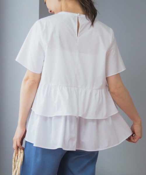 Sono（ソーノ） uvカット ブラウス シャツ 半袖 「新作5/8発売」ご自宅