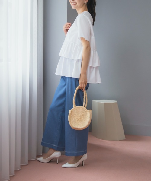Sono（ソーノ） uvカット ブラウス シャツ 半袖 「新作5/8発売」ご自宅