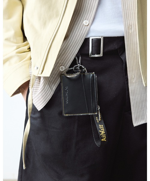 Dr. Martens キエフ レザー カードホルダー キーリング Dr.Martens キーホルダー Dr. Martens/ドクターマーチン カード