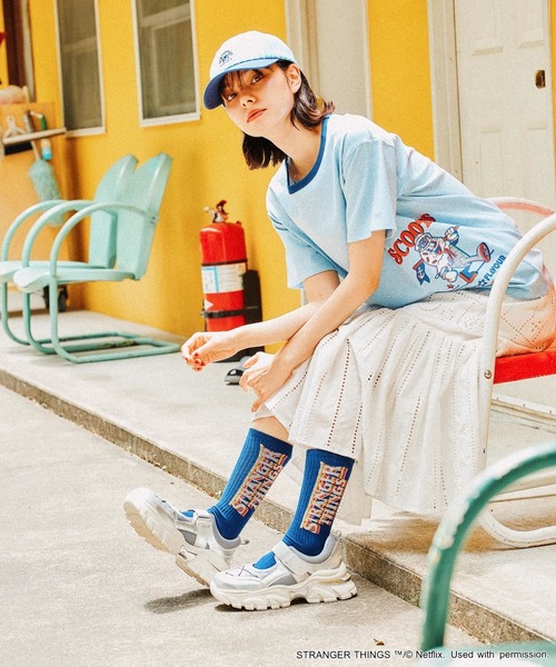 niko and…（ニコアンド） 靴下 「STRANGER THINGS」コラボ アソート2P