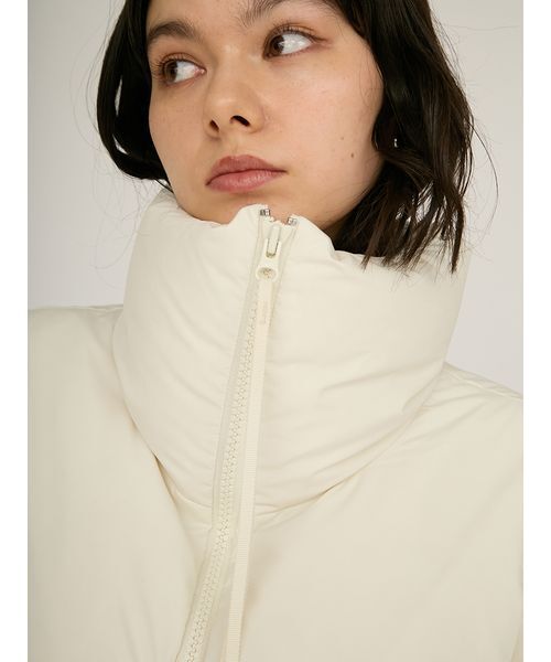 emmi ダウンコート ダウンジャケット クロップドフォルムダウンコート