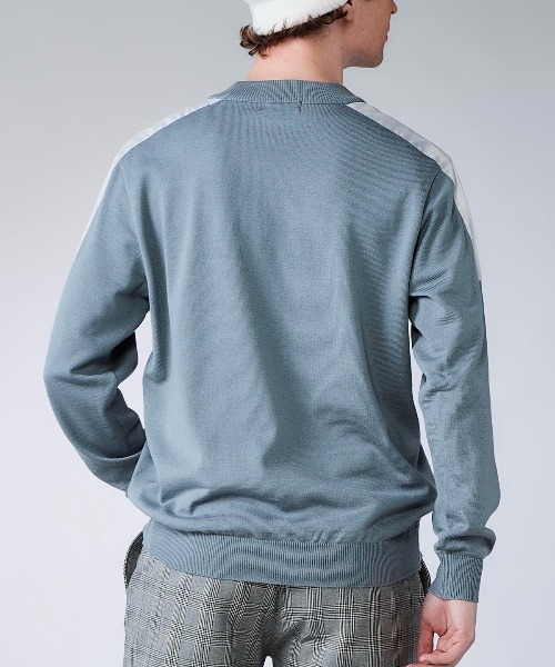 archivio（アルチビオ） セーター ニット 「MENS」ウール混肩切替