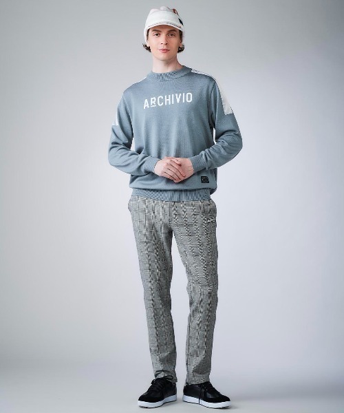 archivio（アルチビオ） セーター ニット 「MENS」ウール混肩切替