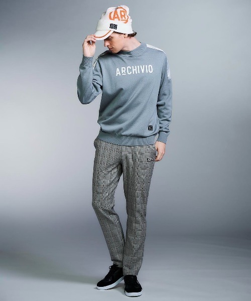 archivio（アルチビオ） セーター ニット 「MENS」ウール混肩切替