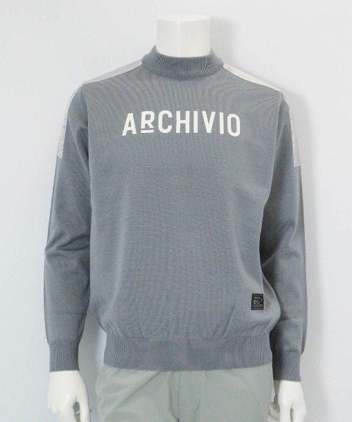 archivio（アルチビオ） セーター ニット 「MENS」ウール混肩切替
