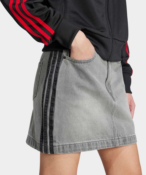 デニムスカート アディカラー スリーストライプス デニム ミニスカート / アディダスオリジナルス adidas Originals | adidas | 04