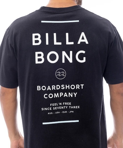 「BILLABONG」 7分袖Tシャツ LARGE ブルー系その他 メンズ