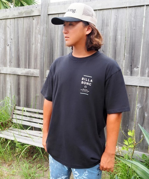 「BILLABONG」 7分袖Tシャツ LARGE ブルー系その他 メンズ