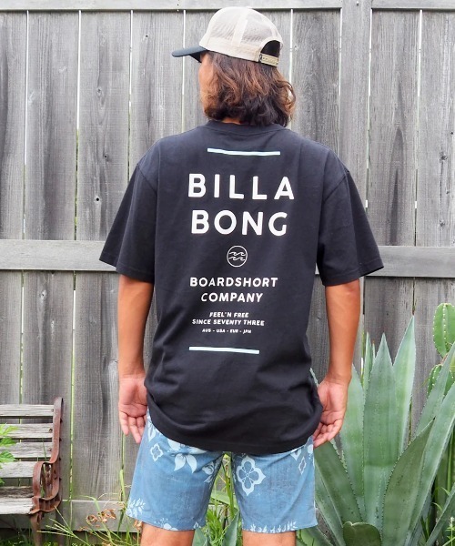 「BILLABONG」 7分袖Tシャツ LARGE ブルー系その他 メンズ