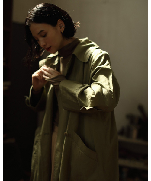 TODAYFUL リネントレンチコート　38 TODAYFUL（トゥデイフル）の「リネントレンチコート（トレンチコート