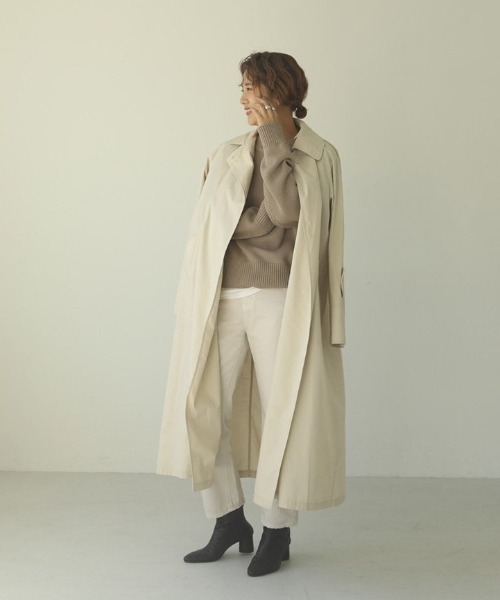TODAYFUL リネントレンチコート　38 TODAYFUL（トゥデイフル）の「リネントレンチコート（トレンチコート