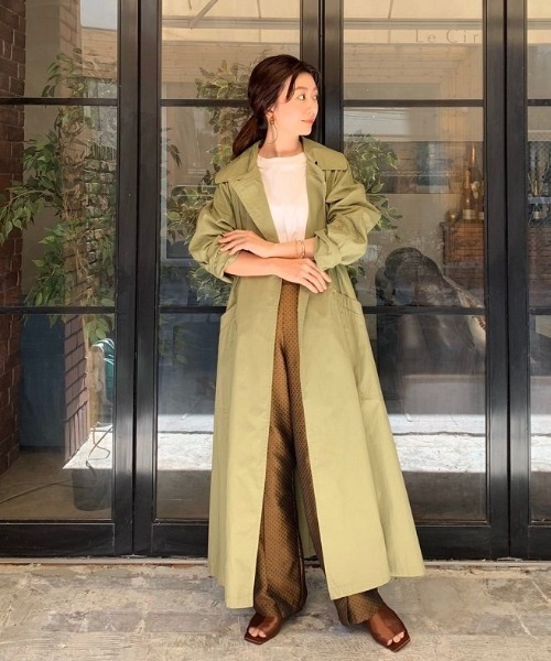 TODAYFUL リネントレンチコート　38 TODAYFUL（トゥデイフル）の「リネントレンチコート（トレンチコート