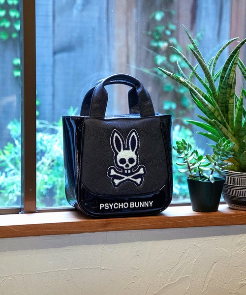 Psycho Bunny スカルデザイン バッグ カートバック ラウンドバック サイコバニー】NEWゴルフラウンドバッグ | Psycho Bunny