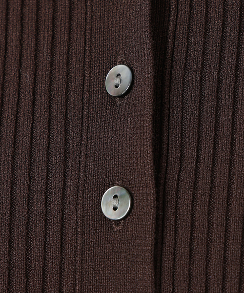 IENA（イエナ） ニット セーター リブヘンリープルオーバー レディース