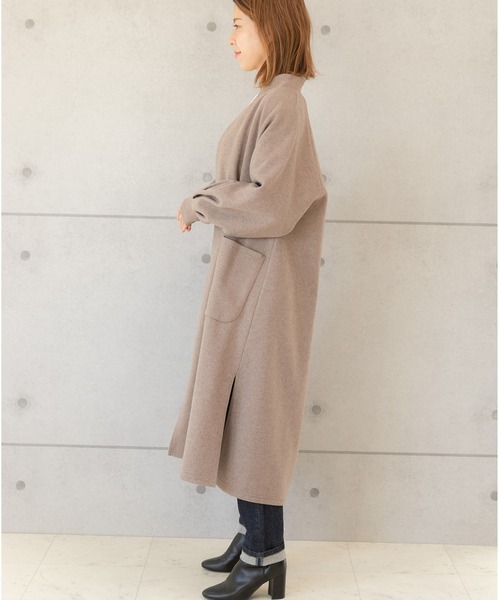 「PREFERIR」 コート MEDIUM グレー レディース_画像7