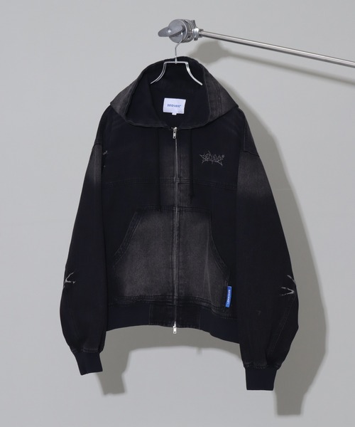 SEQUENZE ブルゾン アウター 「SEQUENZ/シークエンズ」WASHED DENIM