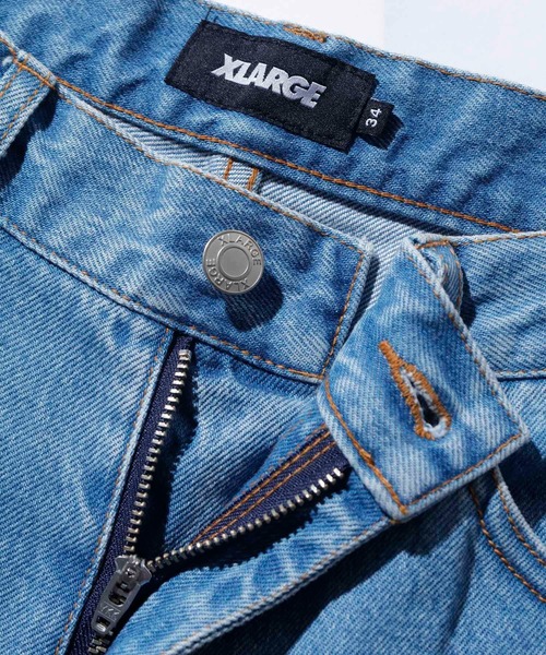 XLARGE（エクストラ ラージ） 加工デニムパンツ 30inch ライト