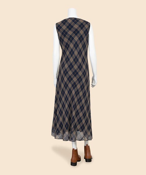 BROOKS BROTHERS（ブルックスブラザーズ） ワンピース レーヨン