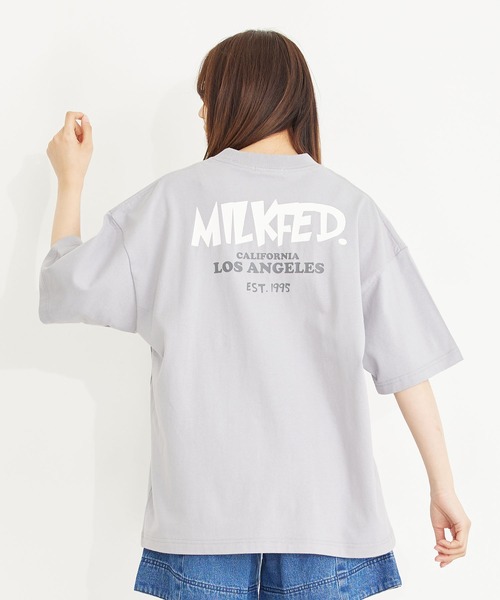 「MILKFED.」 半袖Tシャツ ONE SIZE ネイビー レディース_画像7
