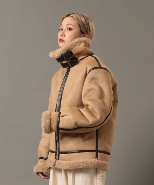 「Retro Grade」 ブルゾン LARGE ライトベージュ メンズ_画像6