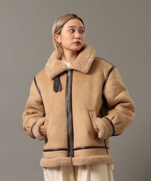 「Retro Grade」 ブルゾン LARGE ライトベージュ メンズ_画像7