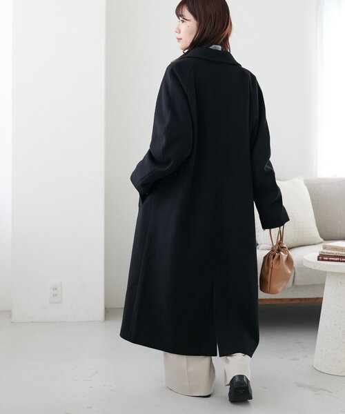 Discoat（ディスコート） ステンカラーコート コート 中空糸ステン